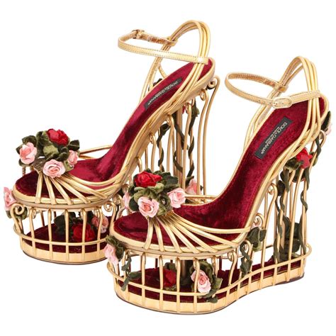 dolce and gabbana cage shoe.